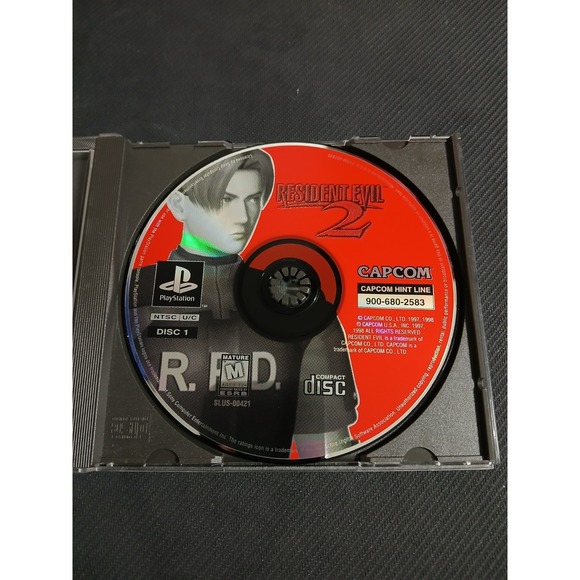 Resident Evil 2 (Sony PlayStation 1 PS1, 1998) Disc One Only - Tested - Picture 1 of 4